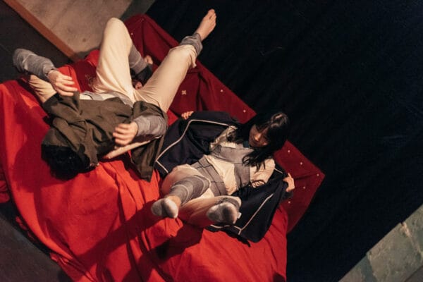 Andrew Woolner and Naoe Kawamoto.

Photo by John Matthews