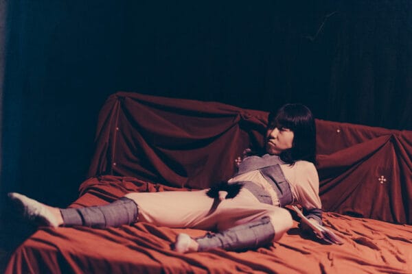 Naoe Kawamoto as Kenji is displeased with the level of service he has received.

Photo by John Matthews