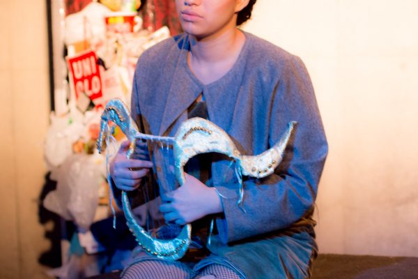 THE OUTLIERS: CAMPFIRE STORIES OF THE FUTURE September 16 - 18, 2017 World Peace Theatre, Kawasaki  Featuring Andrew Woolner, Sasha Aronson, Erik Røger,, and Anisa Dar. Devised by Andrew Woolner, Sasha Aronson, Erik Røger,, and Lindsey Kuhn  Production design by Lindsey Kuhn Sound Design & Music by Chloe Kwok Sound operator and live guitar by Chris Autry  Lights designed by Jeremy Plant Lights operated by Manami Nishida  Stage Crew Paula Tabarez Jiri Terpstra